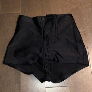 American apparel disco shorts size small